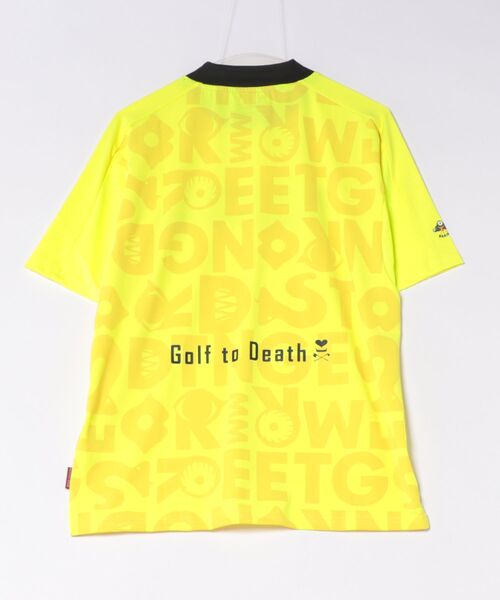 GREED MONSTER(グリードモンスター)の「【GREED MONSTER/グリードモンスター】GREED MONSTER マルチパターンバック総柄半袖モックネック(Tシャツ/カットソー・メンズ・ホワイト/イエロー・X-LARGE/LARGE/MEDIUM)」の7枚目の写真