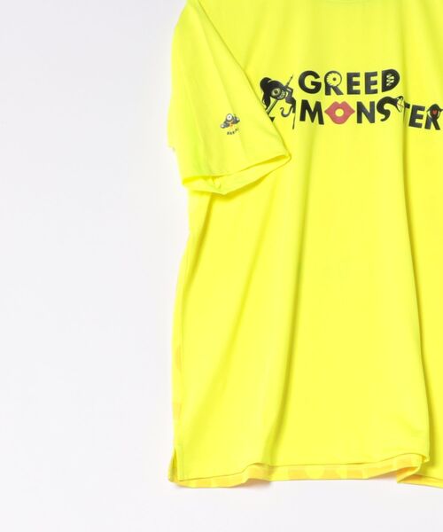 GREED MONSTER(グリードモンスター)の「【GREED MONSTER/グリードモンスター】GREED MONSTER マルチパターンバック総柄半袖モックネック(Tシャツ/カットソー・メンズ・ホワイト/イエロー・X-LARGE/LARGE/MEDIUM)」の8枚目の写真