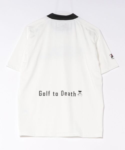 GREED MONSTER(グリードモンスター)の「【GREED MONSTER/グリードモンスター】GREED MONSTER マルチパターンバック総柄半袖モックネック(Tシャツ/カットソー・メンズ・ホワイト/イエロー・X-LARGE/LARGE/MEDIUM)」の9枚目の写真