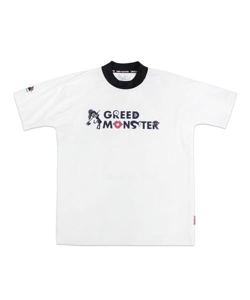 GREED MONSTER(グリードモンスター)の「【GREED MONSTER/グリードモンスター】GREED MONSTER マルチパターンバック総柄半袖モックネック(Tシャツ/カットソー・メンズ・ホワイト/イエロー・X-LARGE/LARGE/MEDIUM)」の2枚目の写真