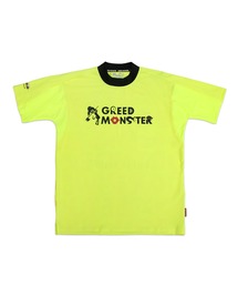 GREED MONSTER（グリードモンスター）の「【GREED MONSTER/グリードモンスター】GREED MONSTER マルチパターンバック総柄半袖モックネック（Tシャツ/カットソー）」
