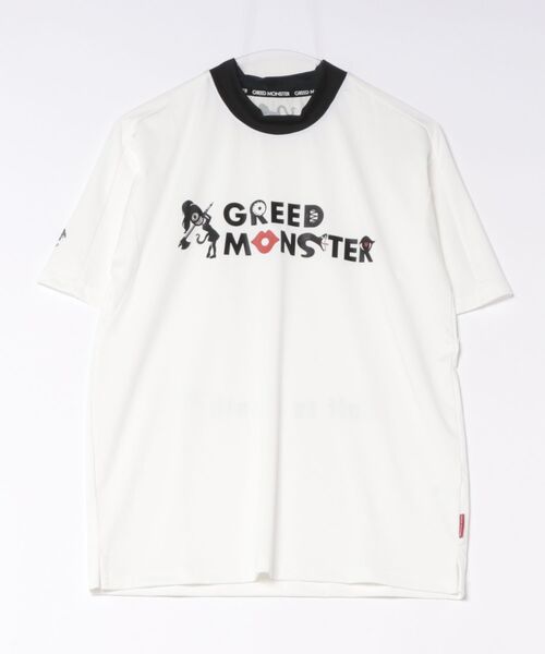 GREED MONSTER(グリードモンスター)の「【GREED MONSTER/グリードモンスター】GREED MONSTER マルチパターンバック総柄半袖モックネック(Tシャツ/カットソー・メンズ・ホワイト/イエロー・X-LARGE/LARGE/MEDIUM)」の10枚目の写真
