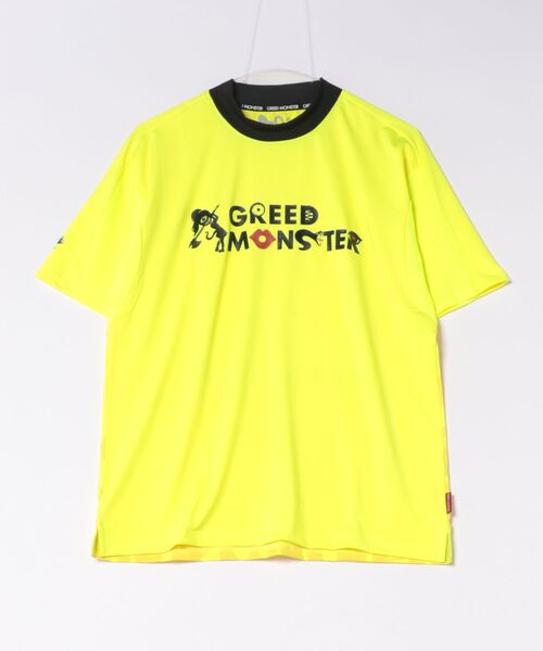 GREED MONSTER(グリードモンスター)の「【GREED MONSTER/グリードモンスター】GREED MONSTER マルチパターンバック総柄半袖モックネック(Tシャツ/カットソー・メンズ・ホワイト/イエロー・X-LARGE/LARGE/MEDIUM)」の6枚目の写真