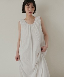 ダリアフリルロングシャツワンピース（シャツワンピース）｜Fit more
