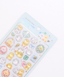 ALWAYS GOOD TIME（オルウェイズグッドタイム）の「【ぽちゃアニ】ＰＯＣＨＡーＡＮＩぷくぷくシール/ぷっくりデコシールセット（まんまるうさくま・まんまるネコ・シュナウザー・ワンワン・にゃんにゃん・クローバーパンダ・まんまるいぬ・まんまるとり・トイプードル・コーギー）（ステッカー/テープ）」