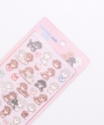 ALWAYS GOOD TIME（オルウェイズグッドタイム）の「【ぽちゃアニ】ＰＯＣＨＡーＡＮＩぷくぷくシール/ぷっくりデコシールセット（まんまるうさくま・まんまるネコ・シュナウザー・ワンワン・にゃんにゃん・クローバーパンダ・まんまるいぬ・まんまるとり・トイプードル・コーギー・こいぬ・ゴリゴリ・うみのなかま①②）（ステッカー/テープ）」
