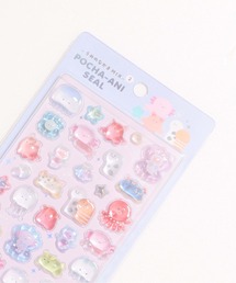 ALWAYS GOOD TIME（オルウェイズグッドタイム）の「【ぽちゃアニ】ＰＯＣＨＡーＡＮＩぷくぷくシール/ぷっくりデコシールセット（まんまるうさくま・まんまるネコ・シュナウザー・ワンワン・にゃんにゃん・クローバーパンダ・まんまるいぬ・まんまるとり・トイプードル・コーギー・こいぬ・ゴリゴリ・うみのなかま①②）（ステッカー/テープ）」