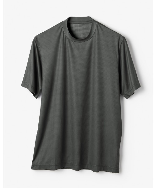 DoCLASSE( ドゥクラッセ)の「速乾・スーパーエアドライインナー クルー半袖(Tシャツ/カットソー・メンズ・ブラック/グレー/アイボリー・3L/L/S/M/LL)」の3枚目の写真