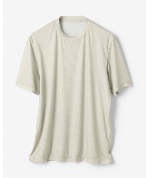 DoCLASSE( ドゥクラッセ)の「速乾・スーパーエアドライインナー クルー半袖(Tシャツ/カットソー・メンズ・ブラック/グレー/アイボリー・3L/L/S/M/LL)」の1枚目の写真