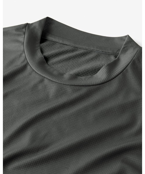 DoCLASSE( ドゥクラッセ)の「速乾・スーパーエアドライインナー クルー半袖(Tシャツ/カットソー・メンズ・ブラック/グレー/アイボリー・3L/L/S/M/LL)」の7枚目の写真