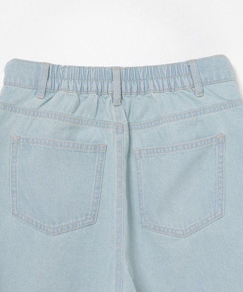 Honeys(ハニーズ)の「デニムショートパンツ(デニムパンツ・キッズ・ブルー系その他/ブルー系その他2/グレー・LL/S/150cm/L/M)」の12枚目の写真