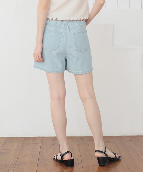 Honeys(ハニーズ)の「デニムショートパンツ(デニムパンツ・キッズ・ブルー系その他/ブルー系その他2/グレー・LL/S/150cm/L/M)」の20枚目の写真