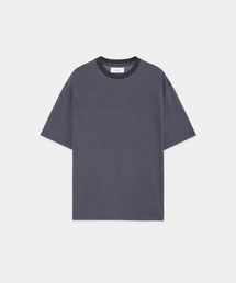 markaware（マーカウェア）の「【marka/マーカ】40/1オーガニックコットン強燃天竺ボーダー / クルーネックTee / CREW NECK TEE（Tシャツ/カットソー）」