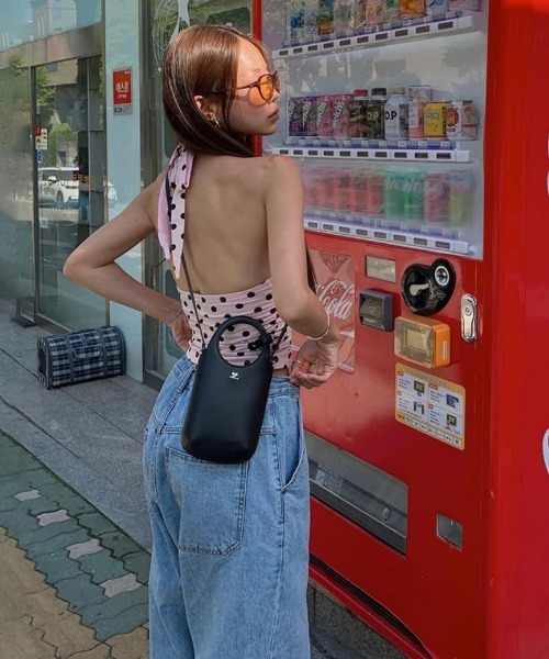 おしゃれスタ(オシャレスタ)の「ドットホルターネックトップス(その他トップス・レディース・ホワイト/ピンク/ブラウン・S/M/L)」の18枚目の写真