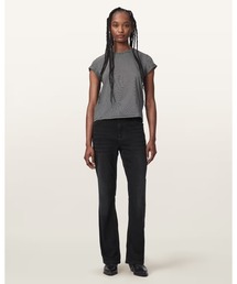 HALDAN SLIM BOOTCUT DENIM JEANS | HALDAN スリム ブーツカット デニム ジーンズ