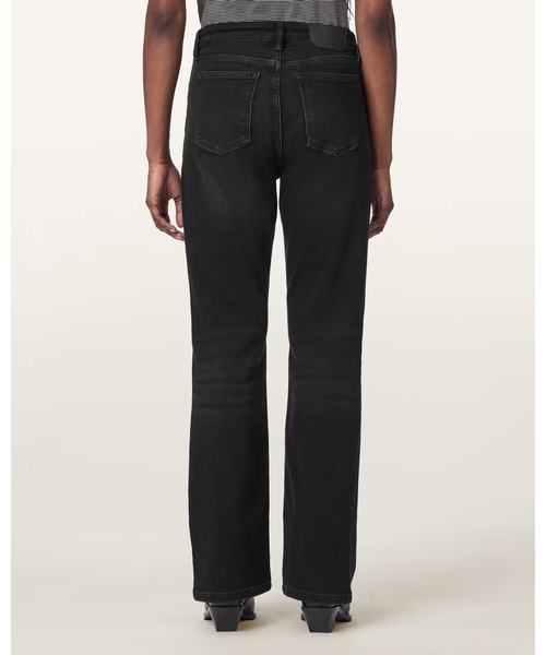 ALLSAINTS(オールセインツ)の「HALDAN SLIM BOOTCUT DENIM JEANS | HALDAN スリム ブーツカット デニム ジーンズ(デニムパンツ・レディース・ブラック・25/32/28/32/27/32/26/32)」の3枚目の写真