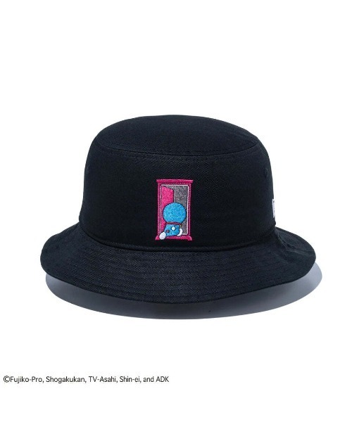 NEW ERA(ニューエラ)の「ニューエラ【NEW ERA】- ドラえもん ゴルフ バケットハット【GOLF BUCKET01 DORAEMON DOOR BLACK 14520567】(ハット・メンズ・ブラック・S/M)」の2枚目の写真
