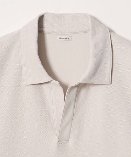 Steven Alan(スティーブンアラン)の「<Steven Alan> カノコ スキッパー(ポロシャツ・メンズ・ネイビー/ナチュラル・S/L/M/XL)」の11枚目の写真