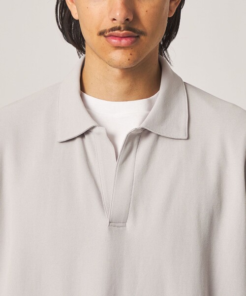 Steven Alan(スティーブンアラン)の「<Steven Alan> カノコ スキッパー(ポロシャツ・メンズ・ネイビー/ナチュラル・S/L/M/XL)」の18枚目の写真