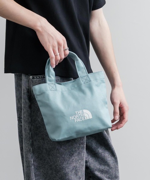 THE NORTH FACE（ザノースフェイス）の「THE NORTH FACE LOGO COTTON BAG S ミニトートロゴハンドバッグ（ハンドバッグ・メンズ・クリーム/ブラック/ダークオレンジ/ターコイズブルー・FREE）」の14枚目の写真