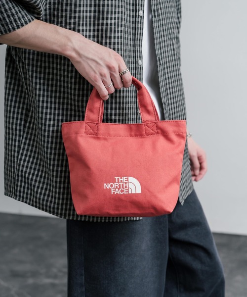 THE NORTH FACE（ザノースフェイス）の「THE NORTH FACE LOGO COTTON BAG S ミニトートロゴハンドバッグ（ハンドバッグ・メンズ・クリーム/ブラック/ダークオレンジ/ターコイズブルー・FREE）」の18枚目の写真