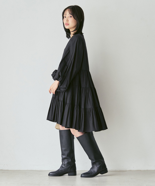 MARIHA(マリハ)の「《NOBLE別注カラー・追加》MARIHA/マリハ エンジェルのミニドレス(ワンピース・レディース・ブラック/ホワイト系その他/ベージュ・36)」の19枚目の写真