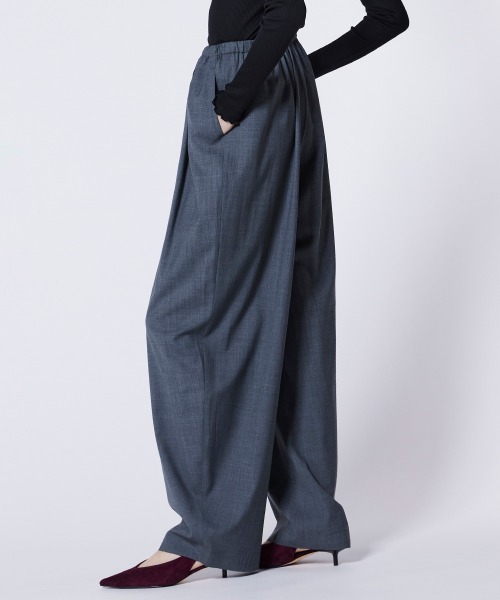 Sov.(ソブ)の「エールフォルツァ イージーパンツ(その他パンツ・レディース・グレー/ブラック・36/38)」の9枚目の写真