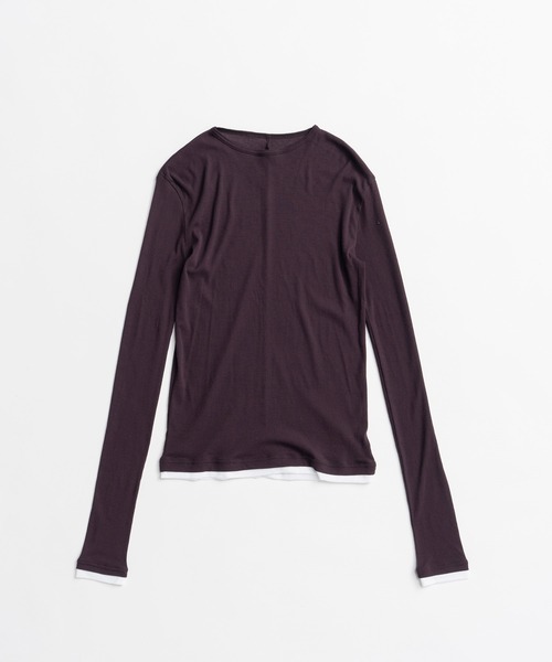 PRANK PROJECT（プランクプロジェクト）の「【2026Autumn Pre-Order】レイヤードハーフスリーブカーディガン / Layered Half Sleeve Cardigan（カーディガン/ボレロ・レディース・ピンク/ブルー/ブラック・FREE）」の16枚目の写真
