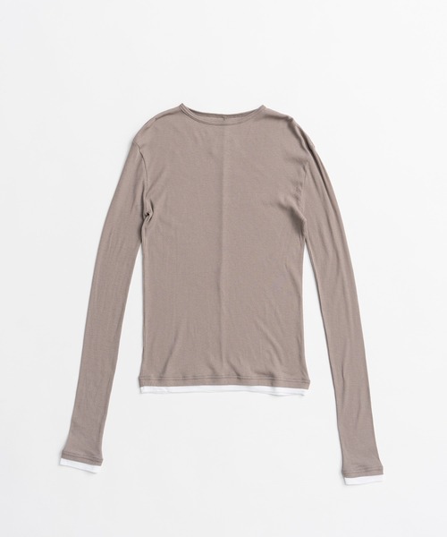 PRANK PROJECT(プランクプロジェクト)の「【2026Autumn Pre-Order】レイヤードハーフスリーブカーディガン / Layered Half Sleeve Cardigan(カーディガン/ボレロ・レディース・ピンク/ブルー/ブラック・FREE)」の19枚目の写真