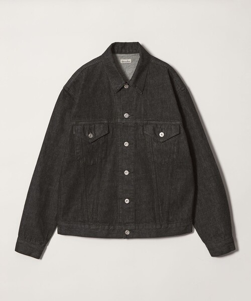 Steven Alan(スティーブンアラン)の「<Steven Alan> 13.5oz デニム トラッカー ジャケット(デニムジャケット・メンズ・ネイビー/ダークグレー・XL/L/M/S)」の1枚目の写真