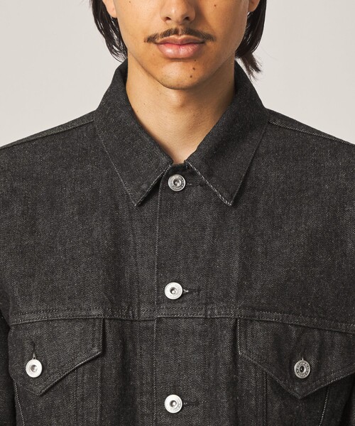 Steven Alan(スティーブンアラン)の「<Steven Alan> 13.5oz デニム トラッカー ジャケット(デニムジャケット・メンズ・ネイビー/ダークグレー・XL/L/M/S)」の16枚目の写真