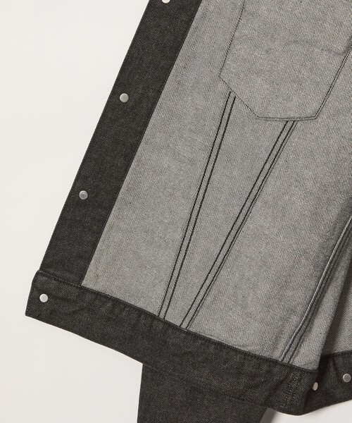 Steven Alan(スティーブンアラン)の「<Steven Alan> 13.5oz デニム トラッカー ジャケット(デニムジャケット・メンズ・ネイビー/ダークグレー・XL/L/M/S)」の21枚目の写真