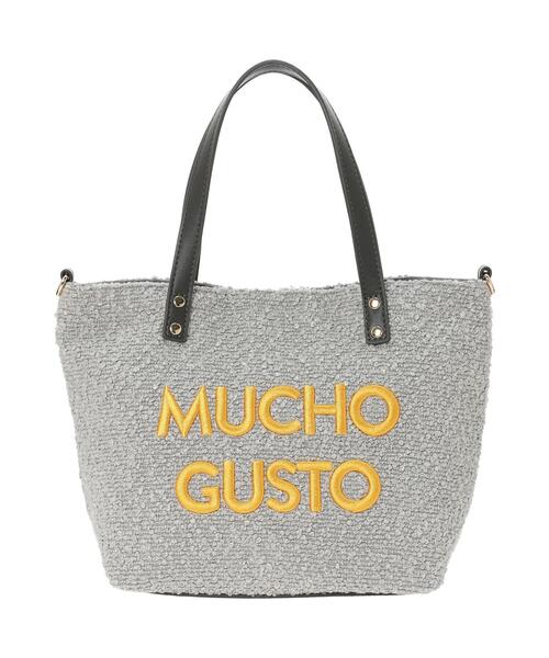 Te chichi(テチチ)の「ロゴ刺繍2WAYトートバッグ(ハンドバッグ・レディース・ブラック/グレー・F)」の11枚目の写真