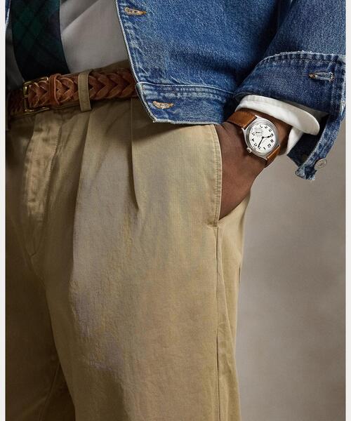 POLO RALPH LAUREN（ポロ ラルフ ローレン）の「Suffield リラックス フィット チノ パンツ（チノパンツ・メンズ・ブラウン系3・30/30/32/32/34/32/28/30）」の5枚目の写真