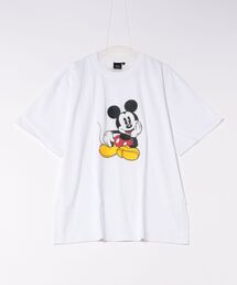 【MICKEY MOUSE】ミッキーマウス オーバーサイズ 半袖Ｔシャツ