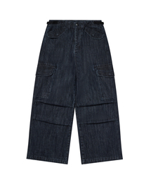 CHAIN DENIM M51 CARGO PANTS IN BLUE