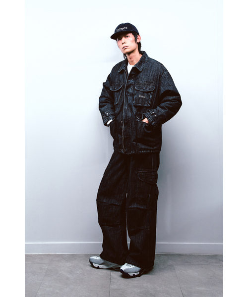DEINET(ダイニット)の「CHAIN DENIM M51 CARGO PANTS IN BLUE(デニムパンツ・レディース・その他・S/M)」の5枚目の写真