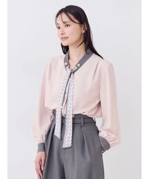 TONAL（トーナル）の「スカーフタイドッキングブラウス（シャツ/ブラウス）」