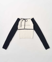OLIVE des OLIVE（オリーブデオリーブ）の「【Belle Charme】Color Block Raglan Knit（ニット/セーター）」