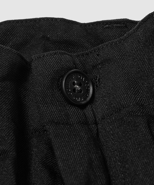 COMME des GARCONS HOMME(コム デ ギャルソン・オム)の「WOOL POLYESTER TWILL SHRINK PANTS(スラックス・メンズ・ブラック・S/XS/M/L)」の4枚目の写真