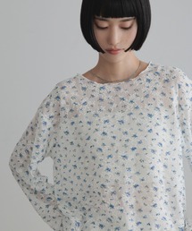 LOWRYS FARM | フラワーメッシュロングスリーブ 1063339(Tシャツ/カットソー)