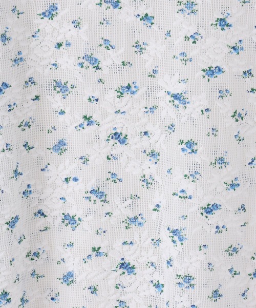LOWRYS FARM（ローリーズファーム）の「フラワーメッシュロングスリーブ　 1063339（Tシャツ/カットソー・レディース・ホワイト/ブラック・FREE）」の19枚目の写真
