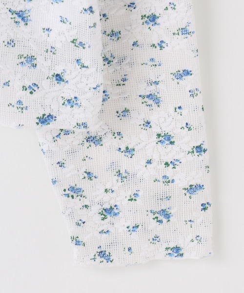 LOWRYS FARM（ローリーズファーム）の「フラワーメッシュロングスリーブ　 1063339（Tシャツ/カットソー・レディース・ホワイト/ブラック・FREE）」の16枚目の写真