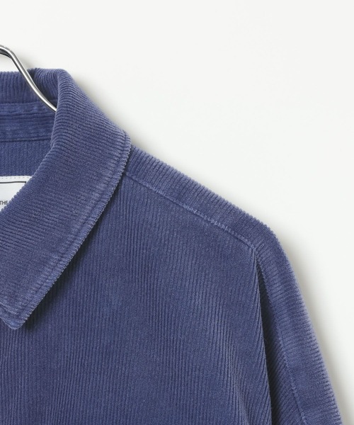 HEREIAM(ヘレイアム)の「【HEREIAM】FADEコーデュロイシャツ(シャツ/ブラウス・レディース・カーキ/インディゴブルー/イエロー・FREE)」の6枚目の写真