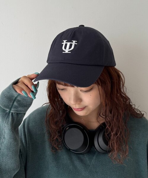 CIAOPANIC TYPY(チャオパニックティピー)の「UNITITLESロゴキャップ(キャップ・レディース・ブラック/ネイビー・ONE SIZE)」の2枚目の写真