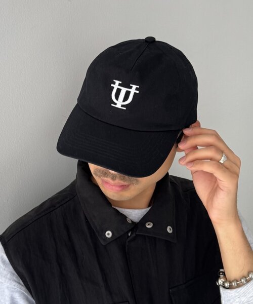 CIAOPANIC TYPY(チャオパニックティピー)の「UNITITLESロゴキャップ(キャップ・レディース・ブラック/ネイビー・ONE SIZE)」の5枚目の写真