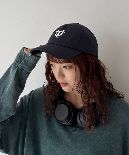 CIAOPANIC TYPY(チャオパニックティピー)の「UNITITLESロゴキャップ(キャップ・レディース・ブラック/ネイビー・ONE SIZE)」の7枚目の写真