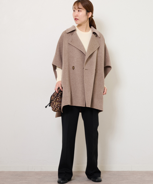 JOURNAL STANDARD relume(ジャーナルスタンダード レリューム)の「《一部WEB限定追加 / 新色》ウールナイロンリバーVEST(その他アウター・レディース・チャコールグレー/ネイビー/ベージュ系その他・FREE)」の11枚目の写真