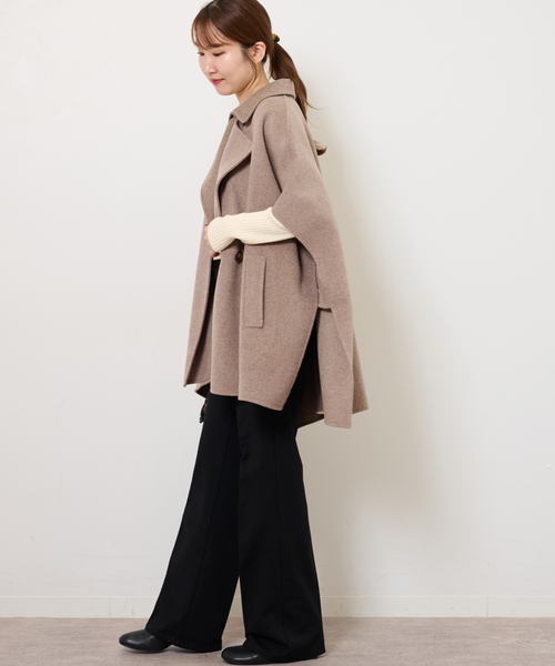 JOURNAL STANDARD relume(ジャーナルスタンダード レリューム)の「《一部WEB限定追加 / 新色》ウールナイロンリバーVEST(その他アウター・レディース・チャコールグレー/ネイビー/ベージュ系その他・FREE)」の12枚目の写真