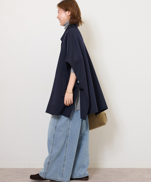 JOURNAL STANDARD relume(ジャーナルスタンダード レリューム)の「《一部WEB限定追加 / 新色》ウールナイロンリバーVEST(その他アウター・レディース・チャコールグレー/ネイビー/ベージュ系その他・FREE)」の22枚目の写真